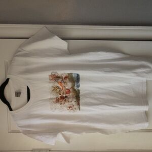 Beach Scene T-shirt size XL
